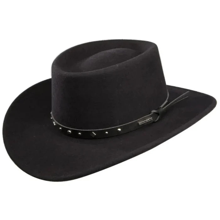 Stetson Black Hawk - Soft Wool Felt Cowboy Hat - Hatcountry