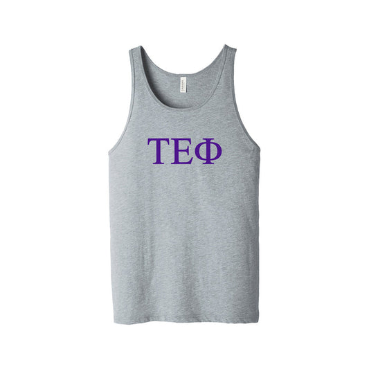 Tau Epsilon Phi Fraternity Jersey Tank Top