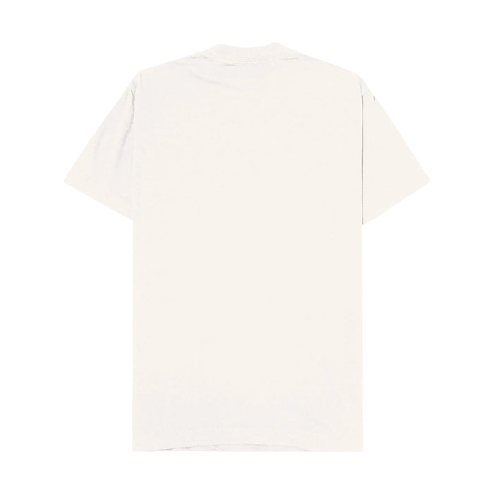 TEE BASIC OFF WHITE / RED LOGO - Four Street