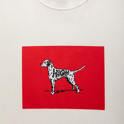 Tee Dalmatian White