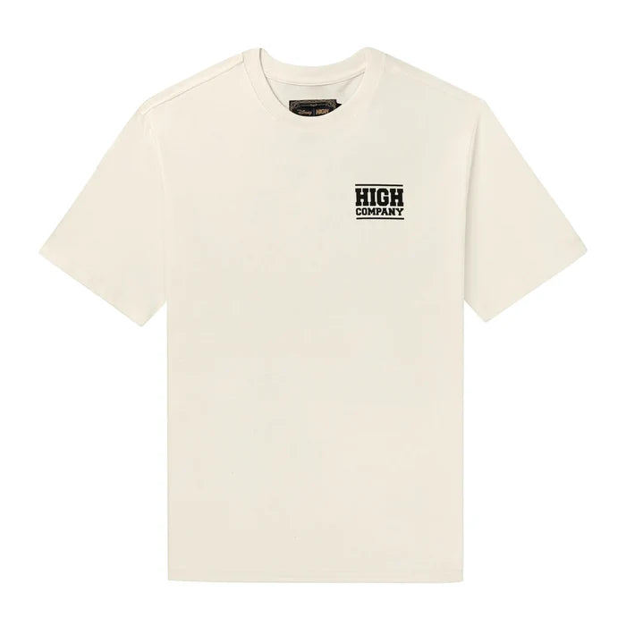 Tee Mickey Script White