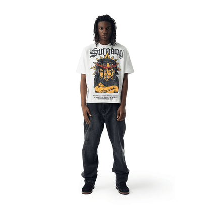 TEE SOSA BOXY OFF WHITE - Four Street