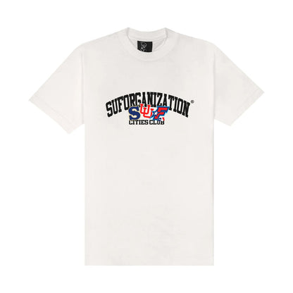TEE SUFCITIES OFF WHITE - Four Street