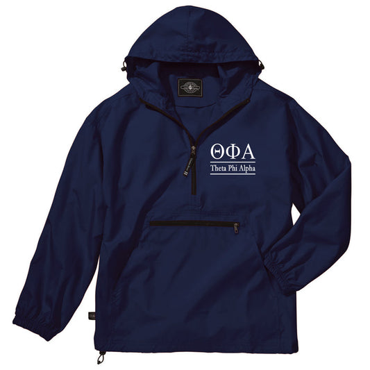 Theta Phi Alpha Classic Solid Lightweight Pullover Windbreaker