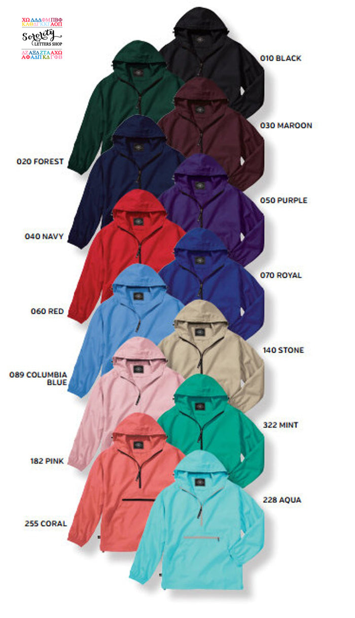 Theta Phi Alpha Classic Solid Lightweight Pullover Windbreaker