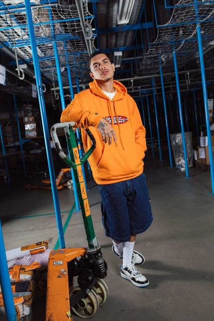 TJ x HIGH Hoodie Arrow Orange - Four Street