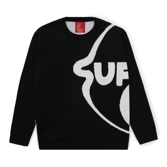 TRICOT SUFGANG YING YANG BLACK - Four Street