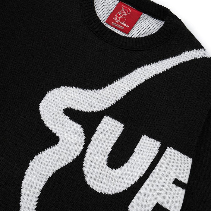 TRICOT SUFGANG YING YANG BLACK - Four Street