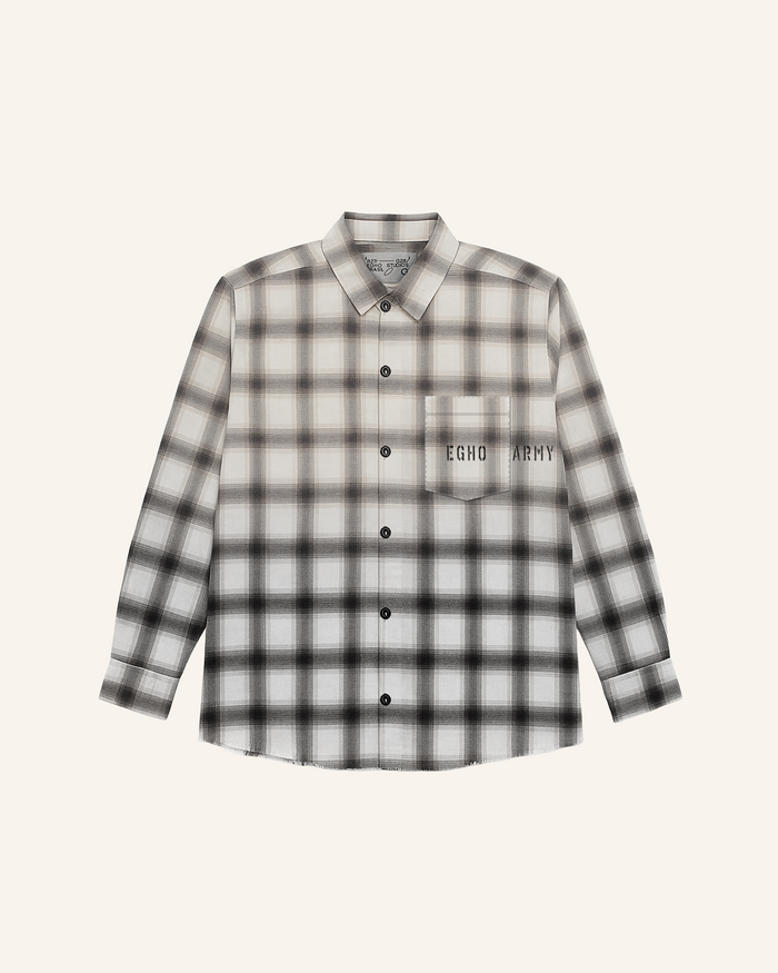 UNF FLANNEL SHIRT - CREAM