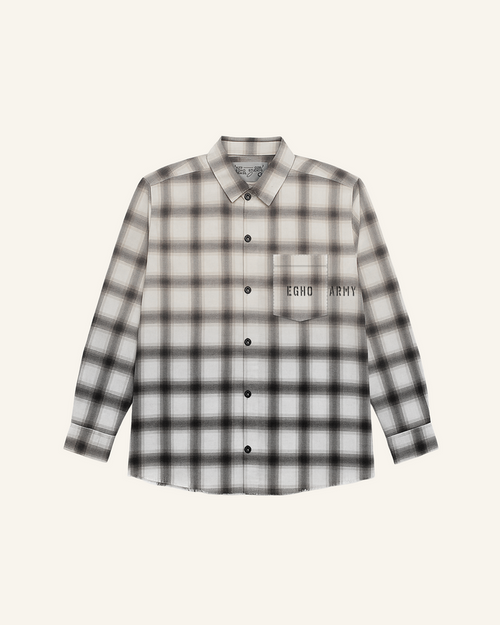 UNF FLANNEL SHIRT - CREAM