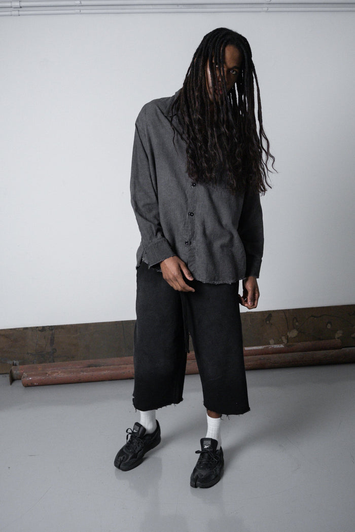 UNF LOOSE SWEATSHORTS - BLACK