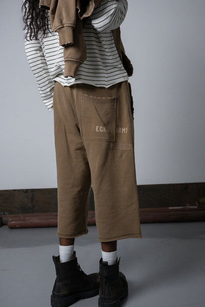 UNF LOOSE SWEATSHORTS - SAND