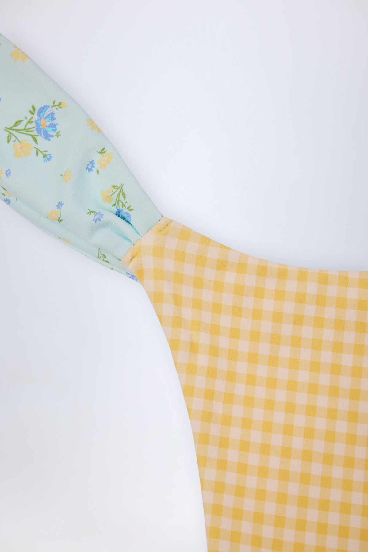 Cheeky Bikini Bottoms in Yellow Gingham