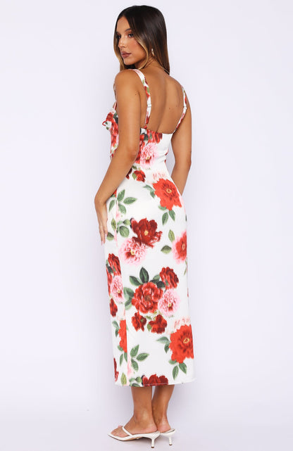 All Yours Midi Dress Heirloom Bloom