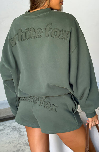 From The Archives Lexi Oversized Sweater Khaki