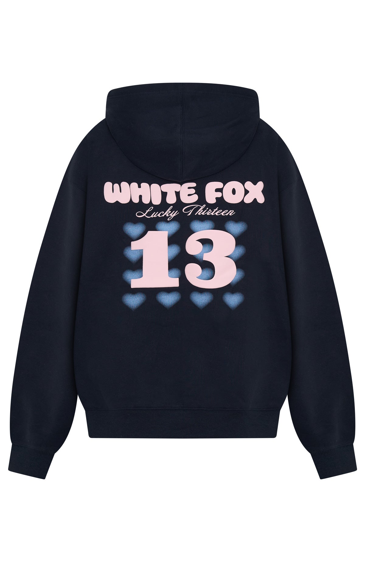 Lucky Thirteen Charise Zip Front Hoodie Navy