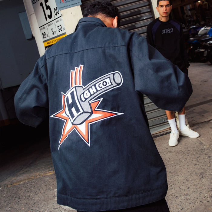 Work Jacket Hammer Black - Four Street