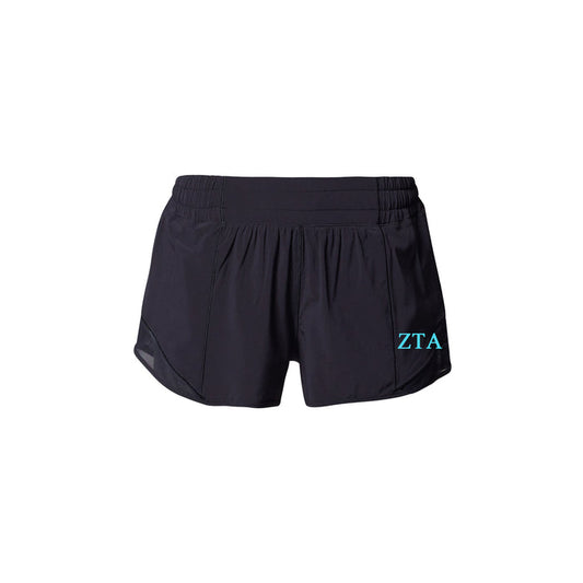 Zeta Tau Alpha lululemon Hotty Hot High-Rise Lined Short 2.5" - Black