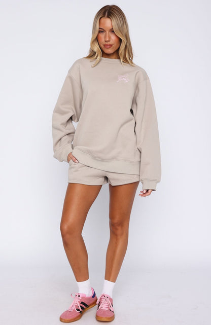 Love You Forever Lounge Shorts Moon
